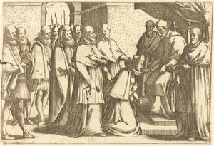 Audience papale - Jacques Callot