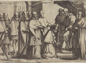 Audience papale [verso] - Jacques Callot