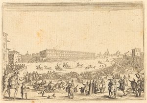 Piazza Presso alla Porta al Prato - Jacques Callot