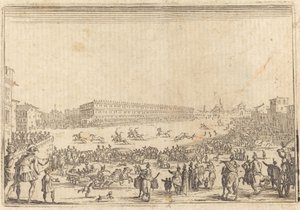 Piazza Presso alla Porta al Prato - Jacques Callot