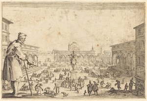 Piazza SS. Annunziata, Florence - Jacques Callot