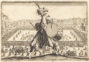 Piazza Santa Croce, Florence - Jacques Callot