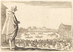 Piazza Santa Maria Novella, Florence - Jacques Callot