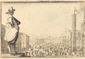 Piazza del Duomo, Florence - Jacques Callot