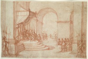 Pilate se lavant les mains - Jacques Callot