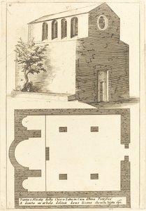 Plan et élévation de l
