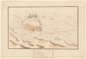 Vue planométrique de Gani - Jacques Callot