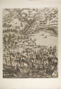 Planche cinq de La Siège de la Rochelle