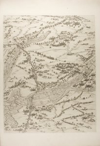 Planche trois de La Siège de la Rochelle - Jacques Callot