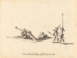 Préparation au Tir du Canon - Jacques Callot