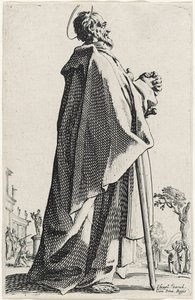 Saint Matthieu de Les Grands Apôtres, 1631 - Jacques Callot