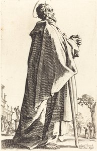 Saint Matthieu, publié en 1631 - Jacques Callot