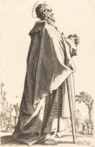 Saint Matthieu, publié en 1631 - Jacques Callot