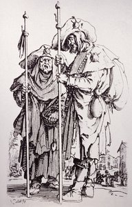 Santiago de Compostelle (gravure) - Jacques Callot
