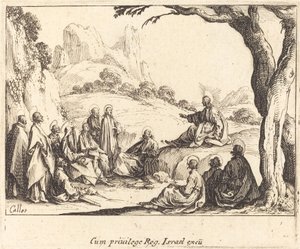 Sermon sur la montagne - Jacques Callot