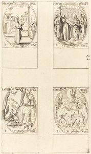 Saint Bénigne ; Fête de tous les saints ; Commémoration des morts ; Saint Hubert - Jacques Callot
