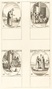 Saint Maur ; Saint Jean Calybite ; Saint Marcellus ; Saint Honoratus