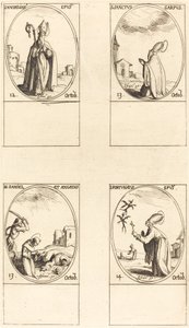 Saint Maximilien; Saint Carpus; Saint Daniel et Angelus; Saint Fortunatus - Jacques Callot
