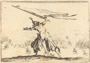 Porte-étendard - Jacques Callot
