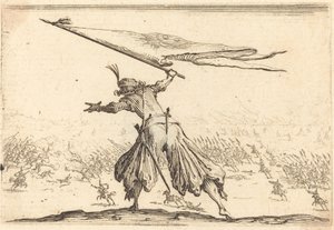 Le porte-étendard - Jacques Callot
