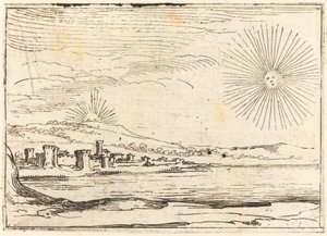 Lever de soleil, 1628 - Jacques Callot