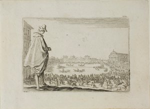 Les Courses de Chariots à Santa Maria, des Caprices - Jacques Callot