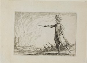 Le commandant à pied, extrait des Caprices