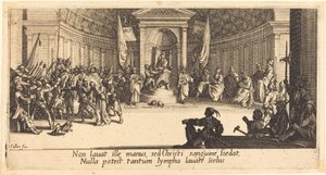 La condamnation à mort, vers 1618 - Jacques Callot
