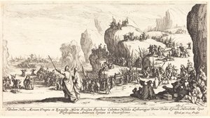 La traversée de la mer Rouge - Jacques Callot