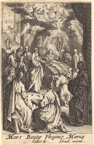 La Mort de la Vierge - Jacques Callot