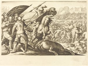 La défaite de la cavalerie turque - Jacques Callot