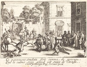 Le départ - Jacques Callot