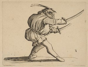 Le Duelliste aux Deux Sabres, de Varie Figure Gobbi