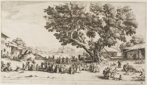 La foire à Gondreville - Jacques Callot