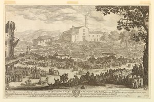 La foire à Impruneta - Jacques Callot