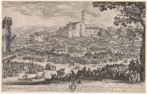 La foire à Impruneta - Jacques Callot