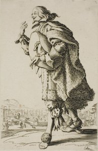 Le général qui salue en tenant son chapeau sous le bras, planche 2 de La Noblesse
