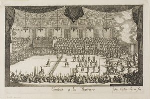 Le Grand Tournoi : Le Combat - Jacques Callot