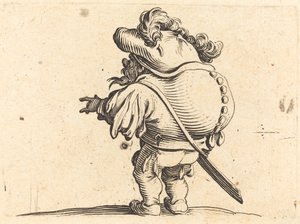 Le Bossu avec le Chapeau à Plumes - Jacques Callot