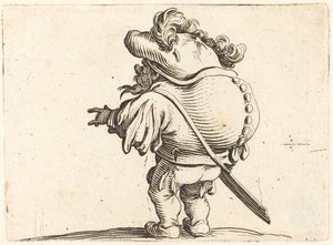 Le Bossu avec le Chapeau à Plumes - Jacques Callot