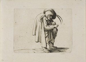 Le joueur de vielle, de Varie Figure Gobbi - Jacques Callot