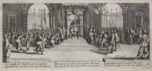 Les Grandes Misères de la guerre : Distribution de la récompense, 1633 - Jacques Callot
