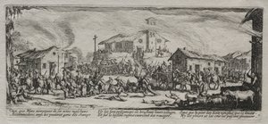 Les Grandes Misères de la Guerre : Pillage et Incendie d
