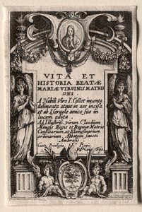 La Vie de la Vierge: Frontispice - Jacques Callot