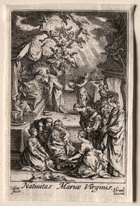 La Vie de la Vierge: La Naissance de la Vierge - Jacques Callot
