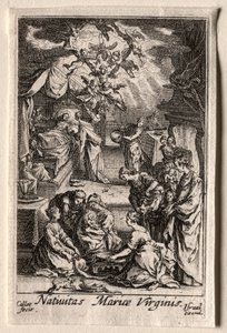 La Vie de la Vierge : La Naissance de la Vierge - Jacques Callot
