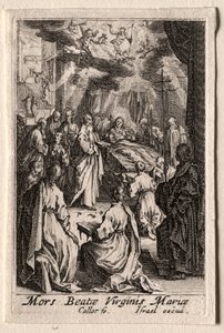 La Vie de la Vierge: La Mort de la Vierge - Jacques Callot