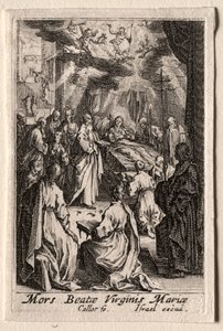 La vie de la Vierge : La mort de la Vierge - Jacques Callot