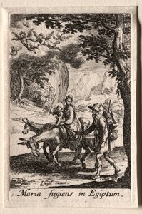 La Vie de la Vierge : La Fuite en Égypte - Jacques Callot