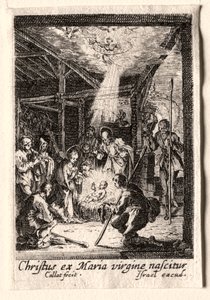 La Vie de la Vierge: La Nativité - Jacques Callot